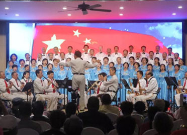 合唱团晚会演出